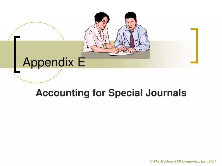 appendix e