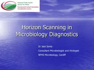 Horizon Scanning in Microbiology Diagnostics