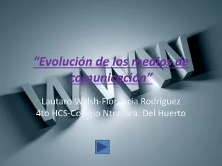 evoluci n de los medios de comunicaci n