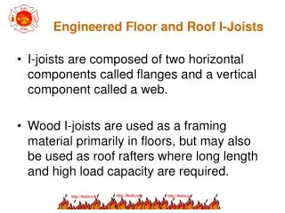 Engineered Floor and Roof I-Joists