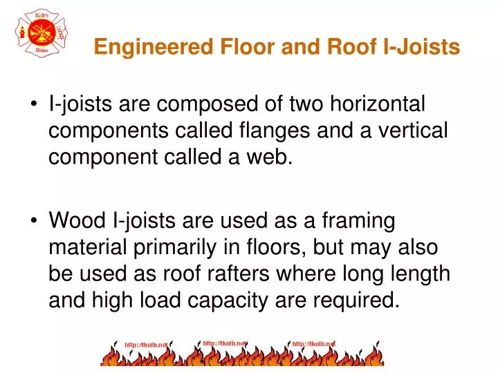 engineered floor and roof i joists