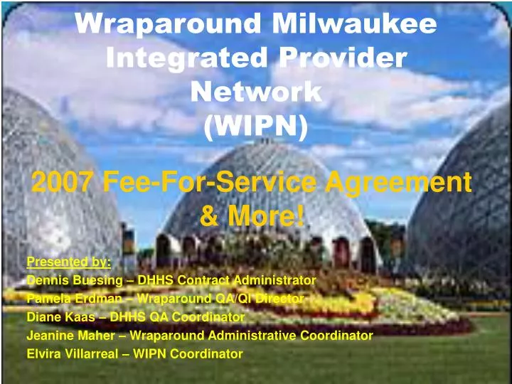 wraparound milwaukee integrated provider network wipn