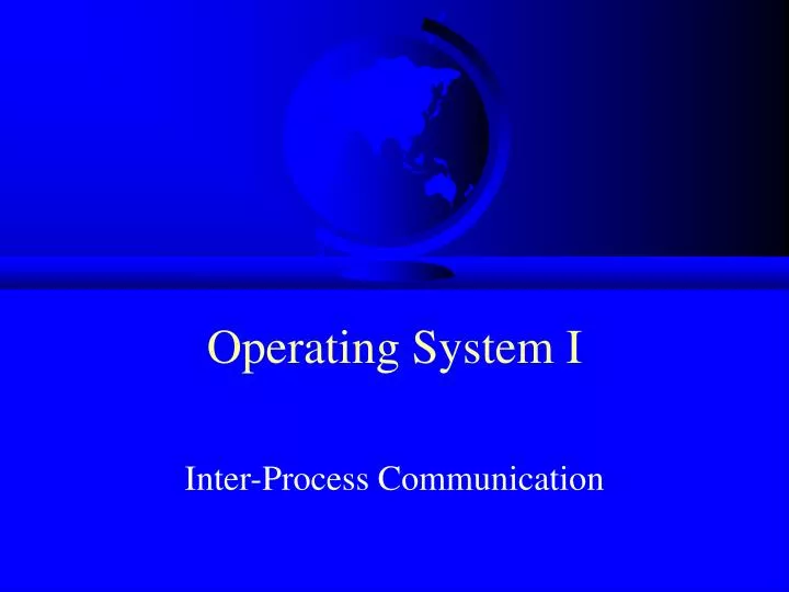 operating system i