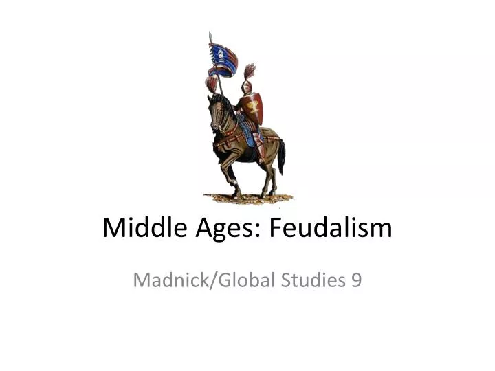 middle ages feudalism