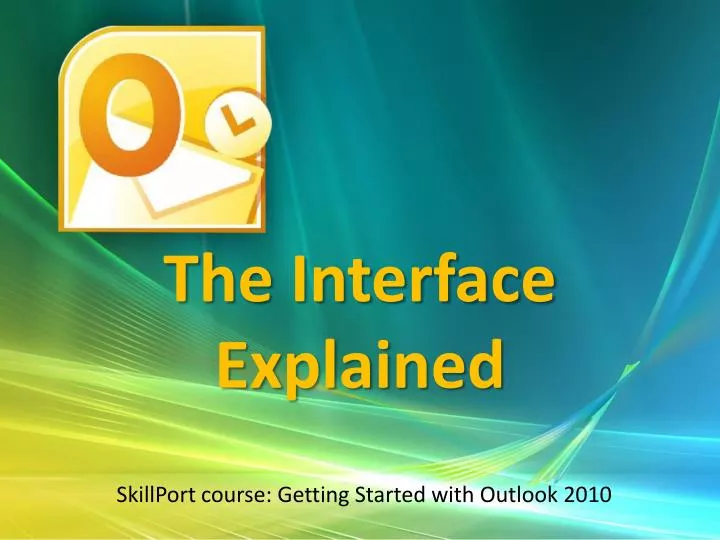 the interface explained