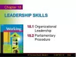 LEADERSHIP SKILLS - slide 1