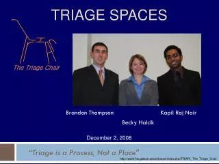TRIAGE SPACES