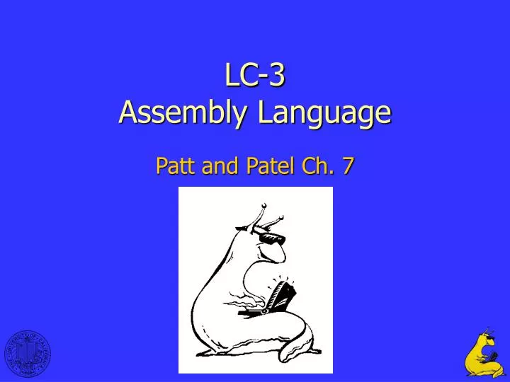 lc 3 assembly language