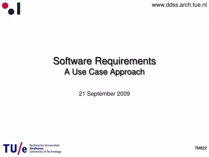 software requirements a use case approach