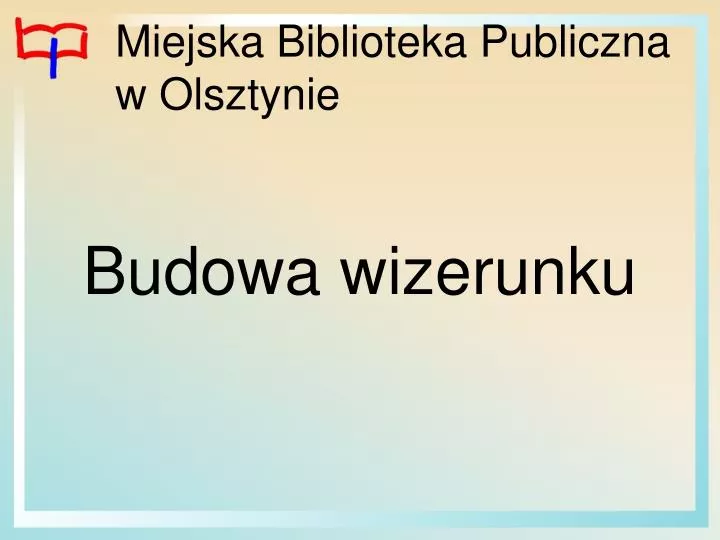 miejska biblioteka publiczna w olsztynie