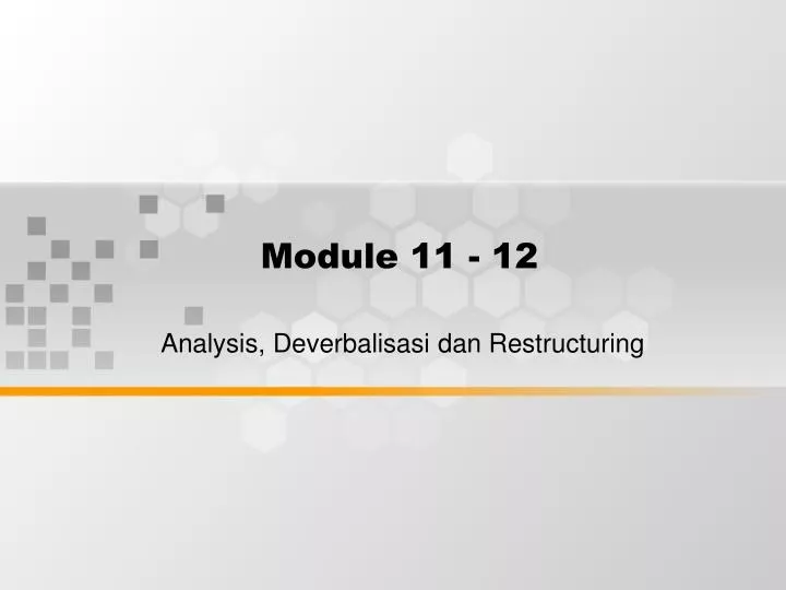 module 11 12