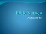 Bible Survey - slide 1
