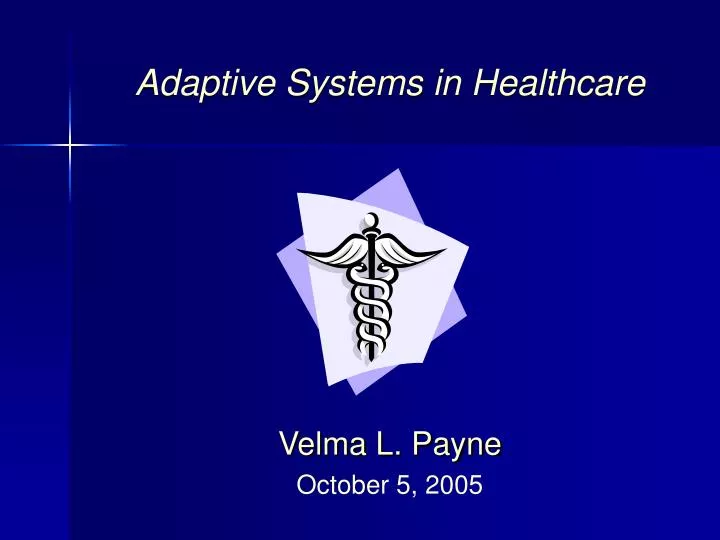 adaptive systems in healthcare