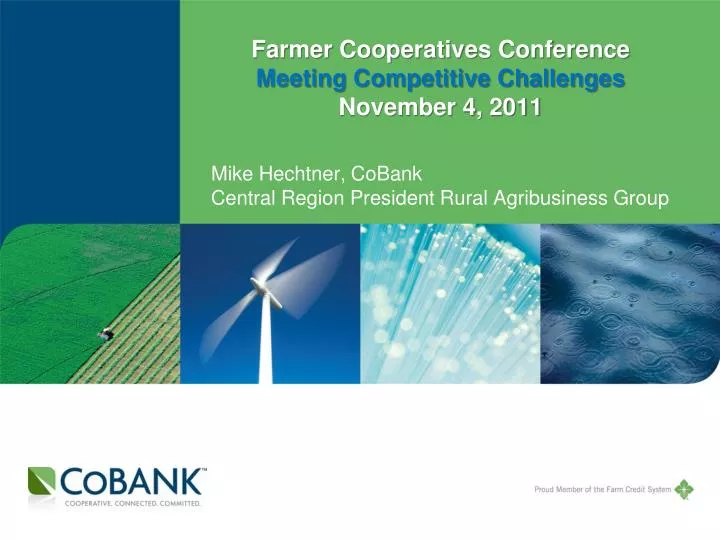 farmer cooperatives conference meeting competitive challenges november 4 2011