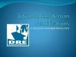 Advance Fees &amp; Loan Modifications - slide 1