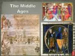 The Middle Ages - slide 1