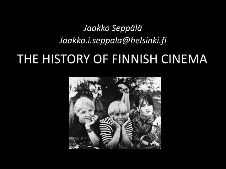 the history of finnish cinema