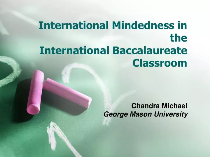 international mindedness in the international baccalaureate classroom