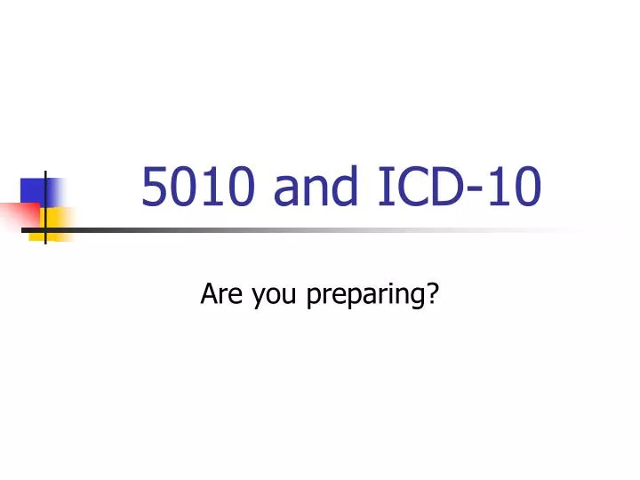 5010 and icd 10