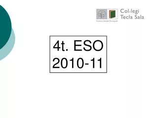 4t. ESO 2010-11