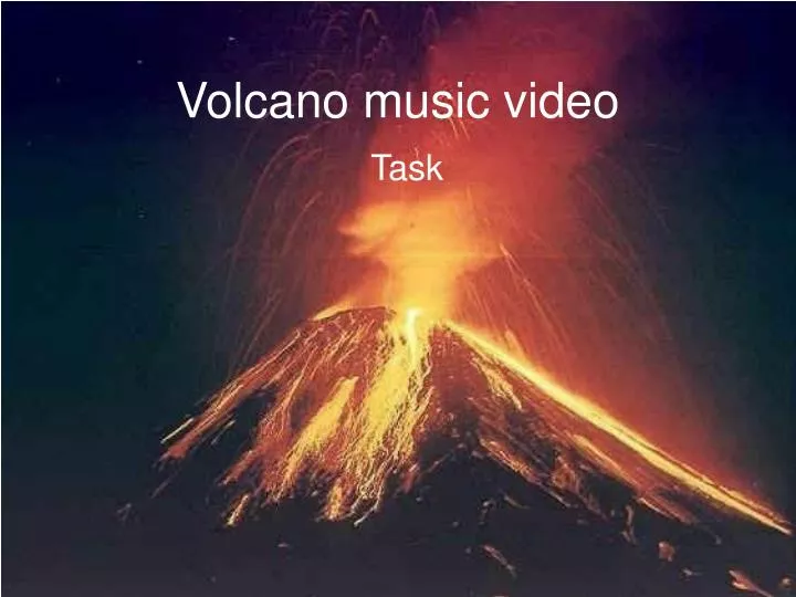 volcano music video