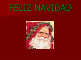 feliz navidad