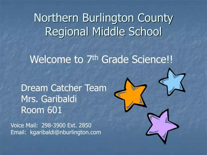northern burlington county regional middle school