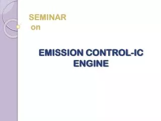 seminar on