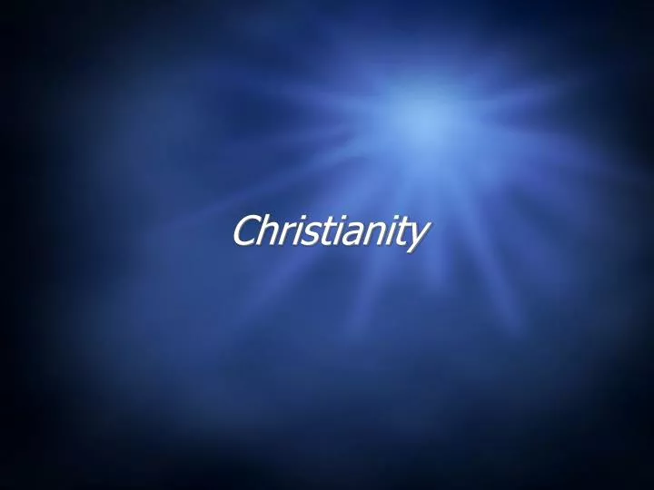 christianity