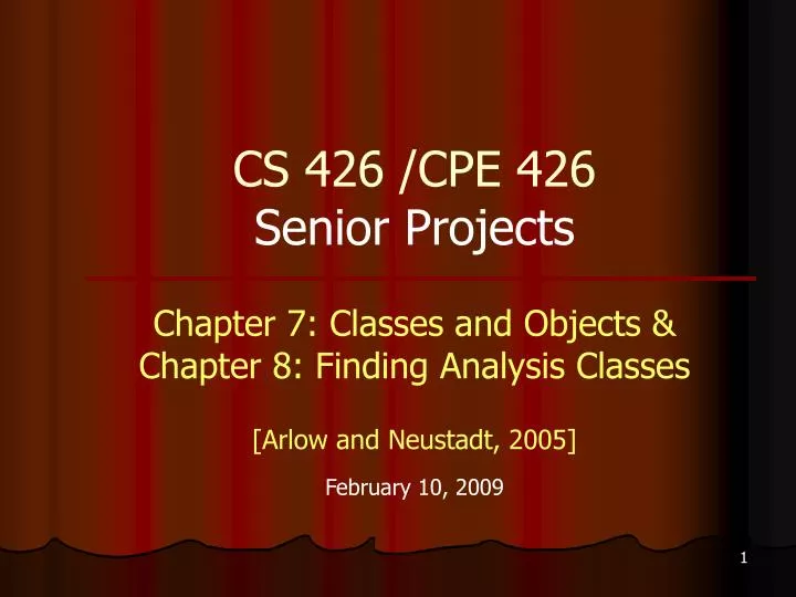 cs 426 cpe 426 senior projects