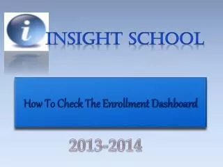 How To Check The Enrollment Dashboard