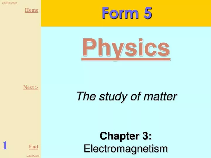 chapter 3 electromagnetism