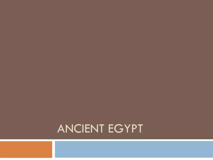 ancient egypt