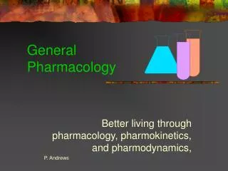 General Pharmacology