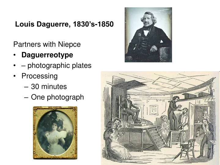 louis daguerre 1830 s 1850