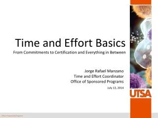 Time and Effort Basics From Commitments to Certification and Everything in Between