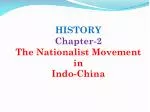 HISTORY Chapter-2 The Nationalist Movement in Indo-China - slide 1
