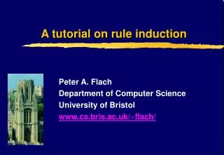 A tutorial on rule induction