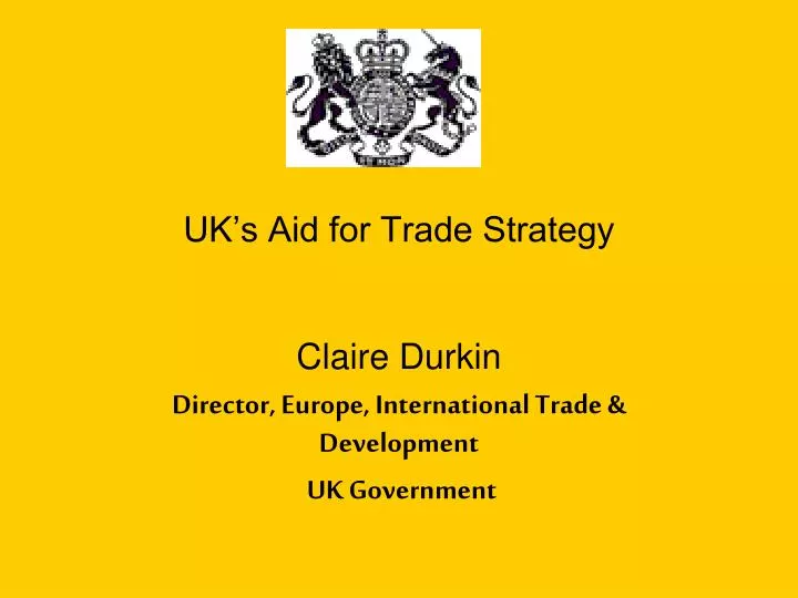 uk s aid for trade strategy