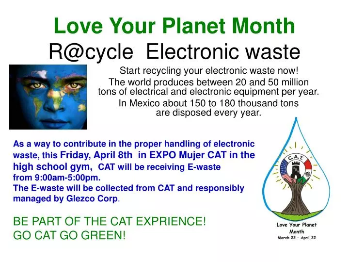 love your planet month r@cycle electronic waste
