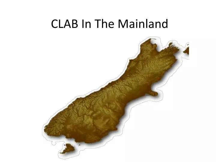 clab in the mainland