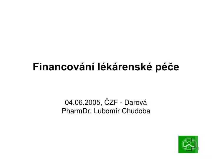 financov n l k rensk p e