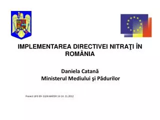 implementarea directivei nitra i n rom nia
