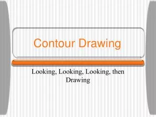 Contour Drawing