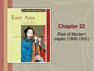 Rise of Modern Japan (1900-1931)