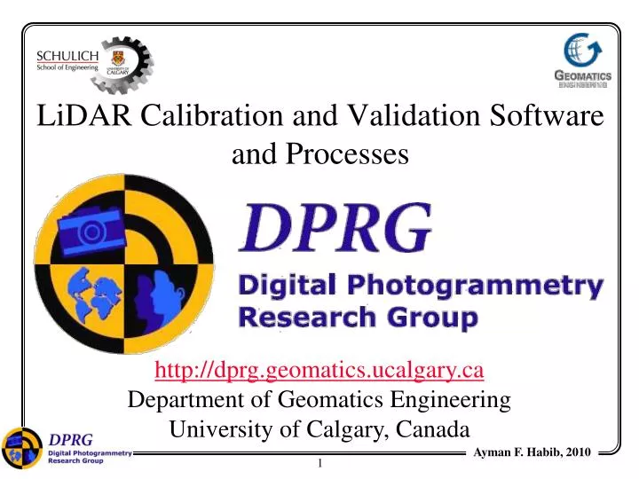 lidar calibration and validation software and processes