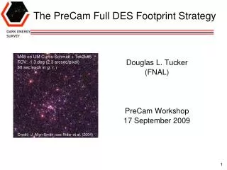 The PreCam Full DES Footprint Strategy