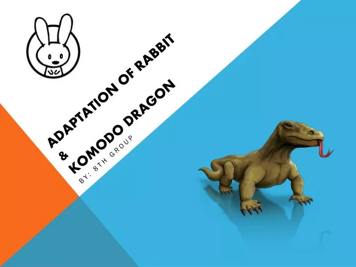 adaptation of rabbit komodo dragon
