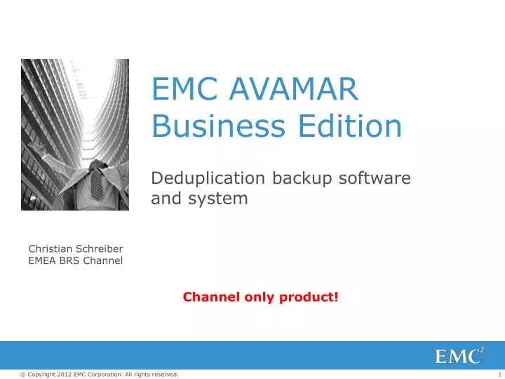 emc avamar business edition