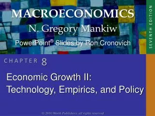 Economic Growth II: Technology, Empirics, and Policy